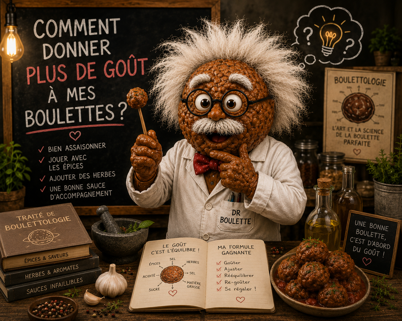 Comment donner plus de goût à mes boulettes ?