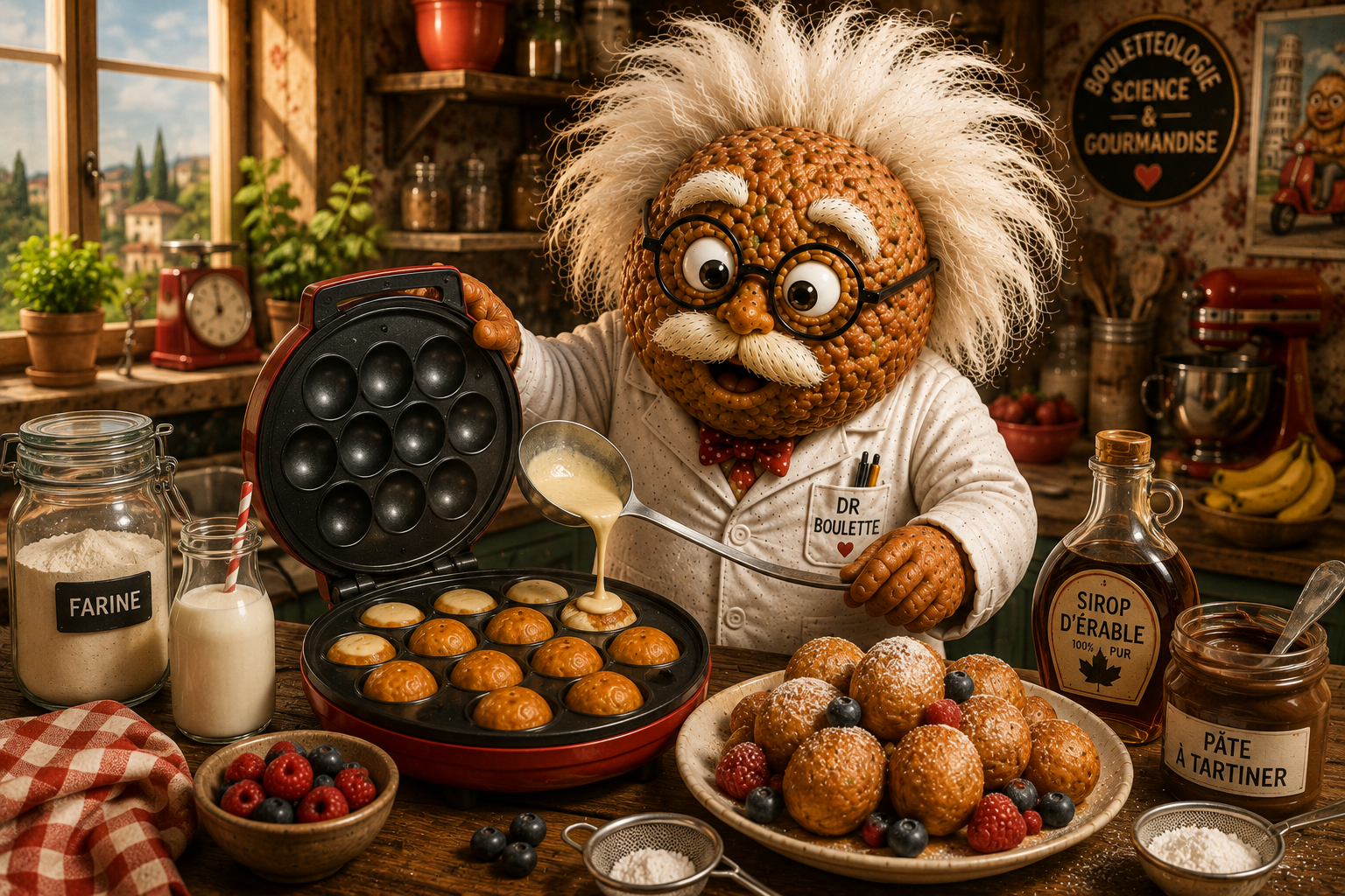 Pancake-balls — petites boulettes moelleuses façon pancakes